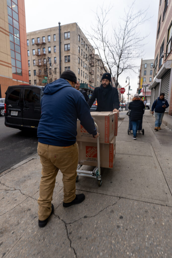 hibernica_staff_helping_local_families
